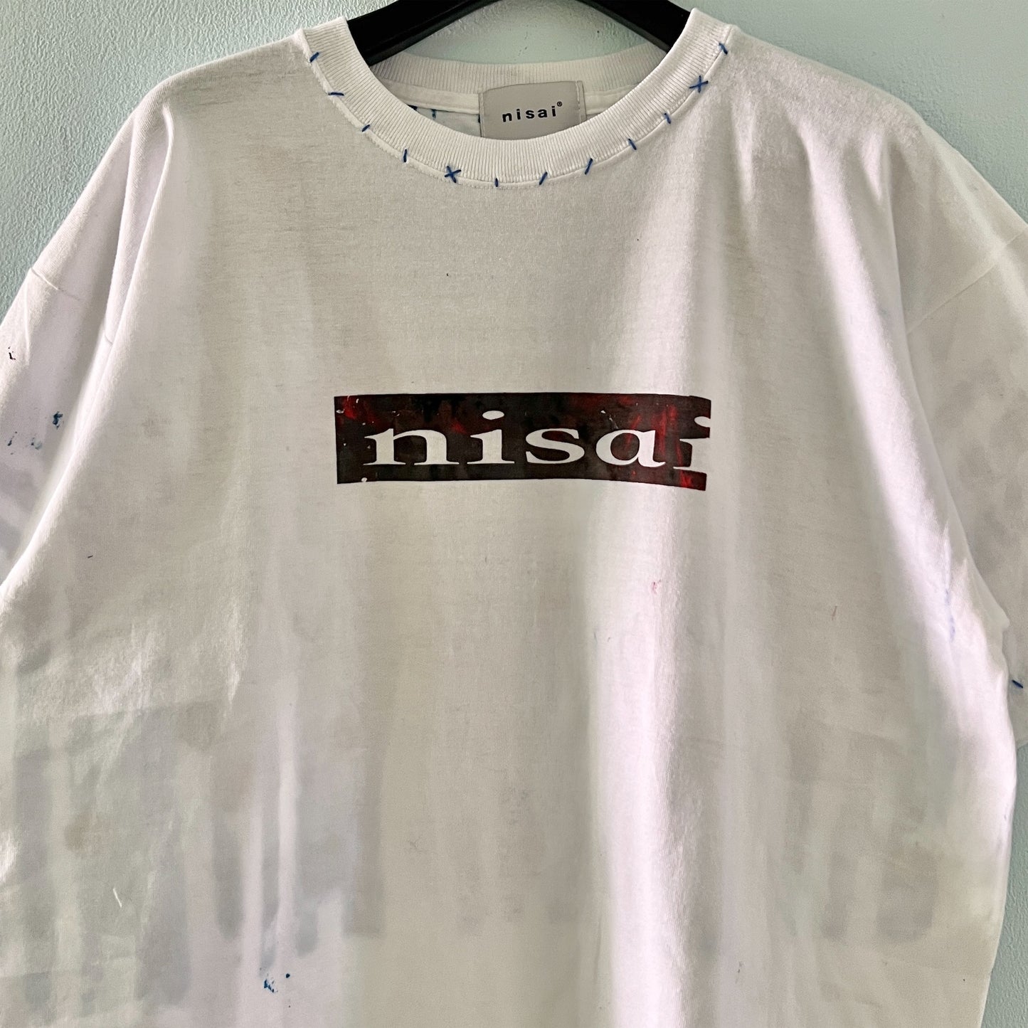 【nisai】手刷りのTシャツ R016