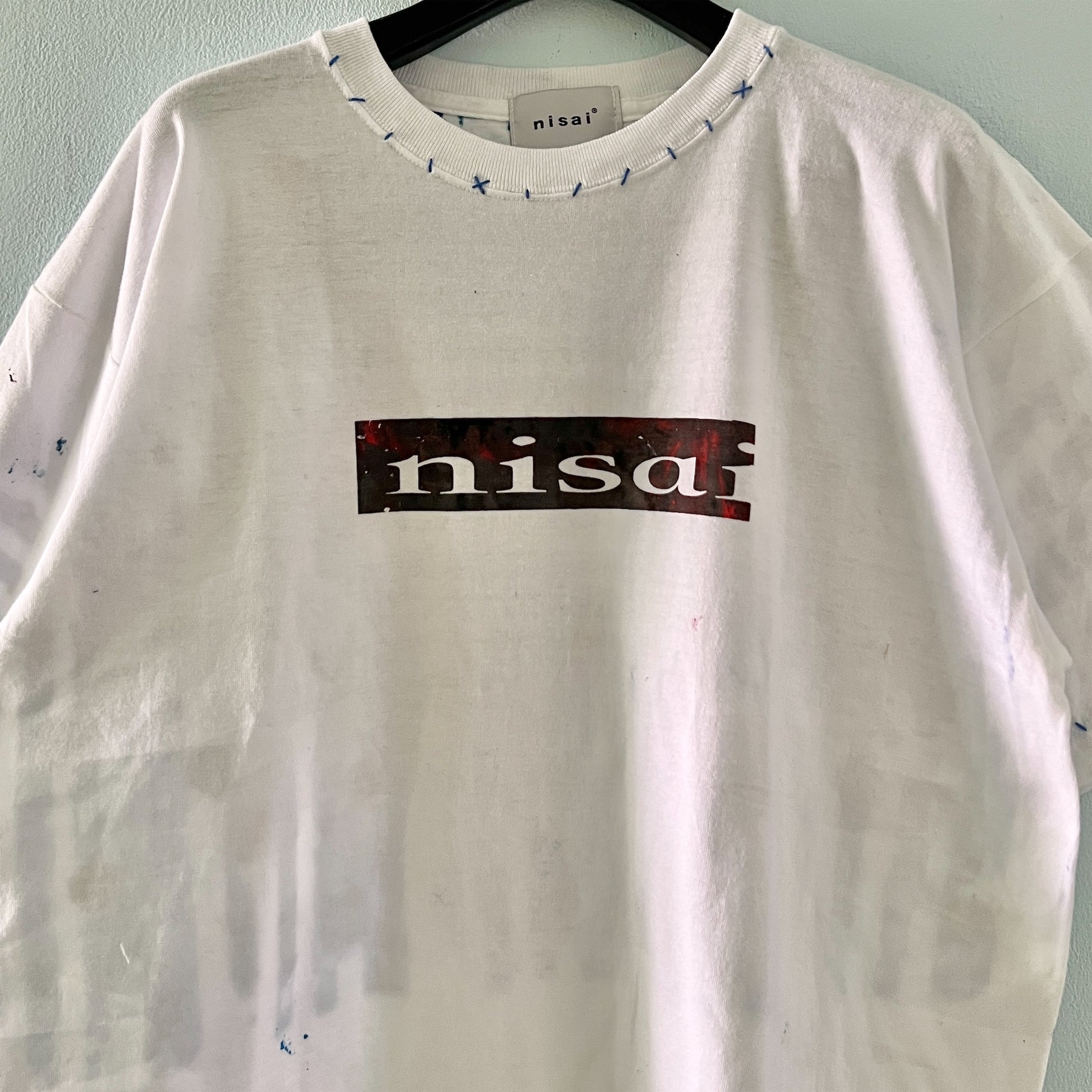 【nisai】手刷りのTシャツ R016