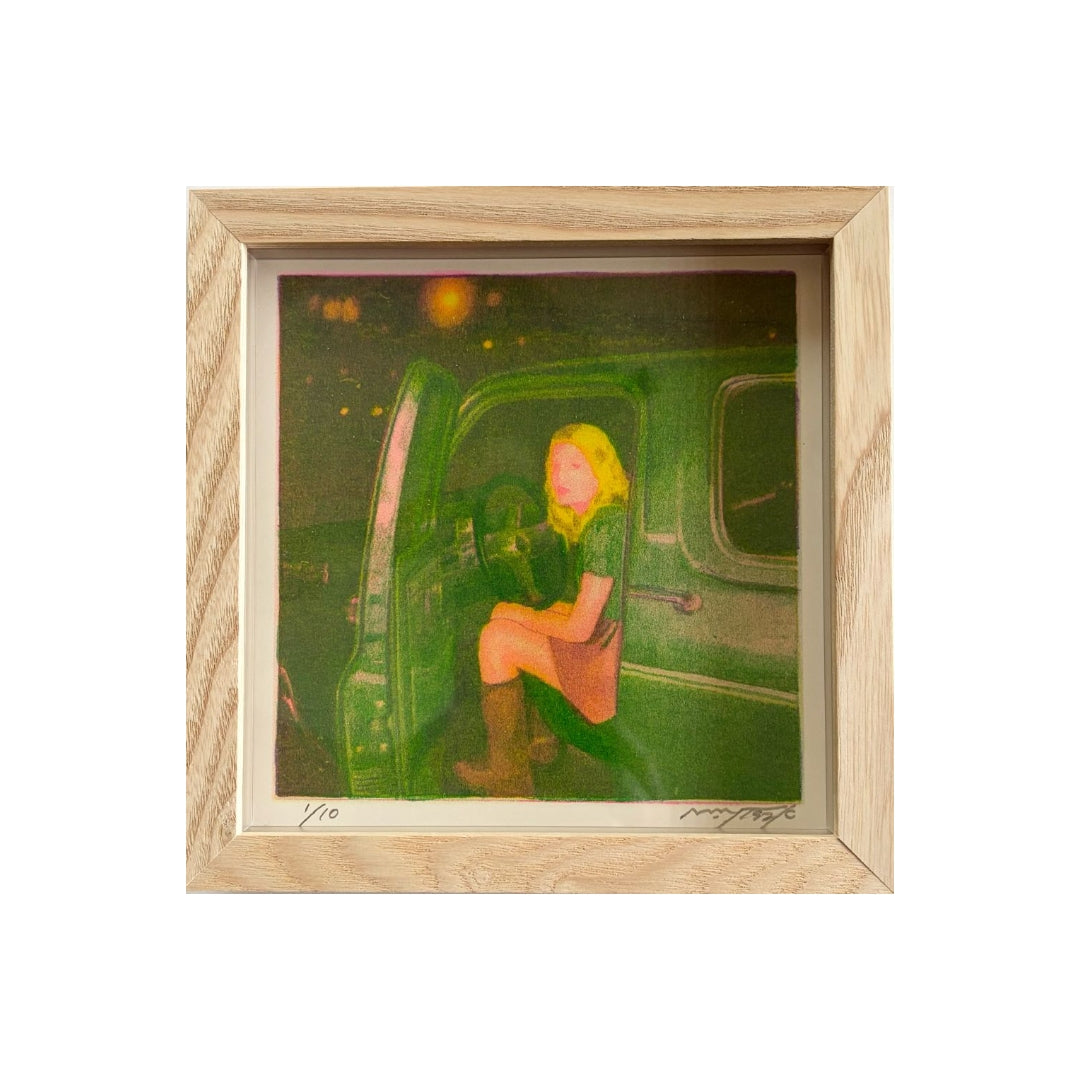 【都築まゆ美】Green Car