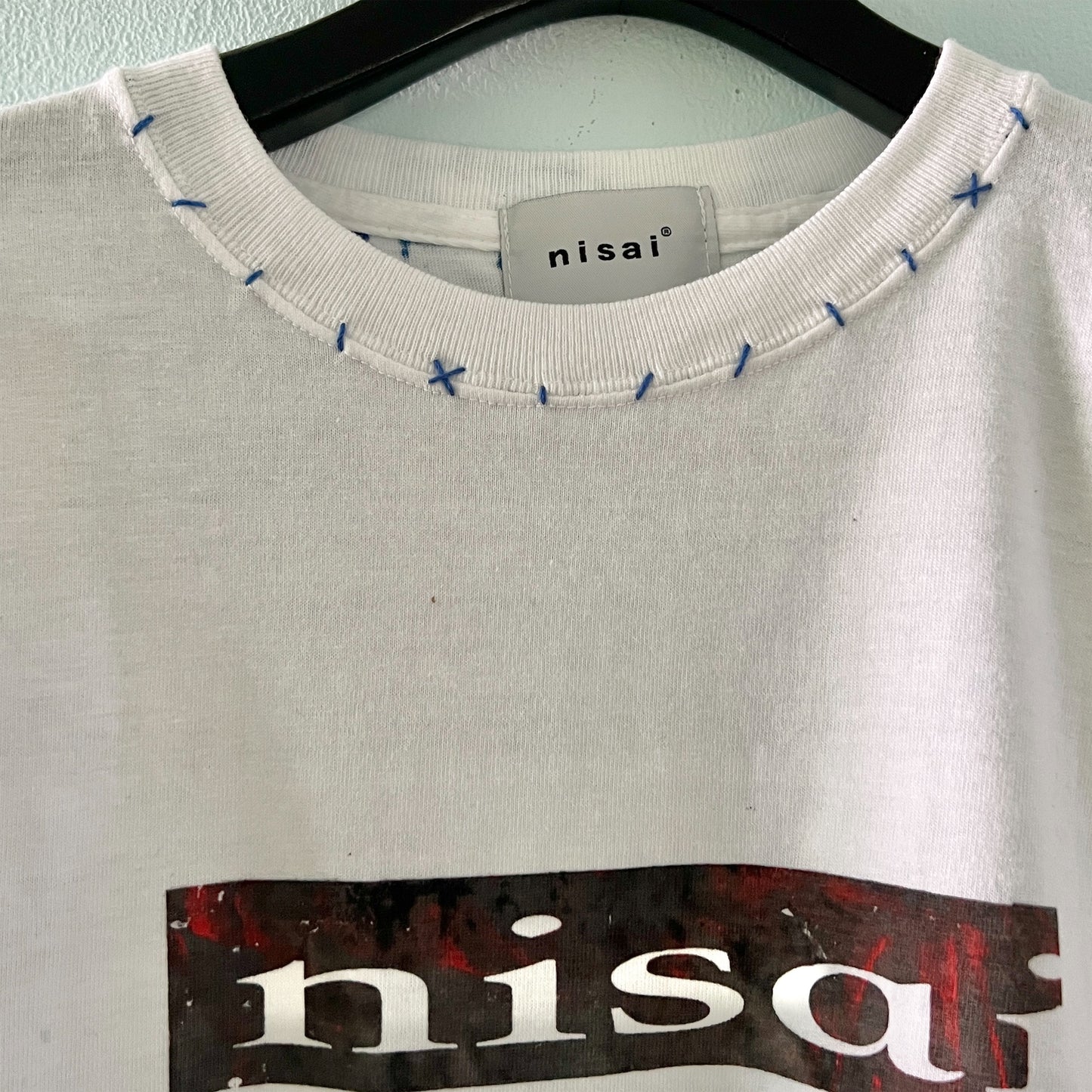【nisai】手刷りのTシャツ R016