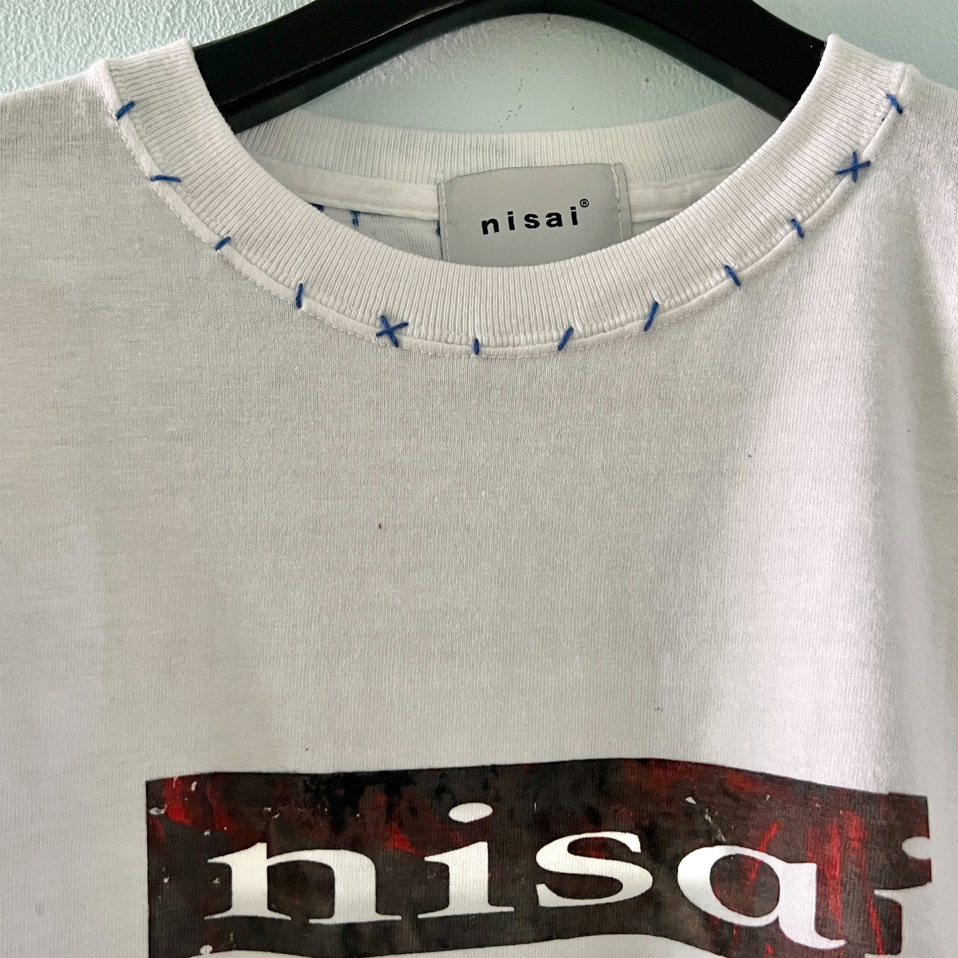 【nisai】手刷りのTシャツ R016