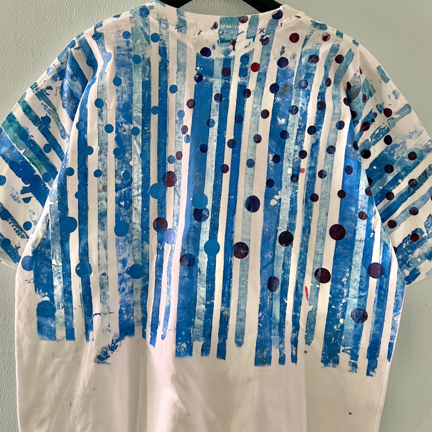 【nisai】手刷りのTシャツ R016