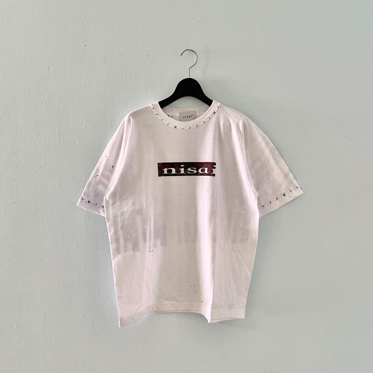 【nisai】手刷りのTシャツ R016