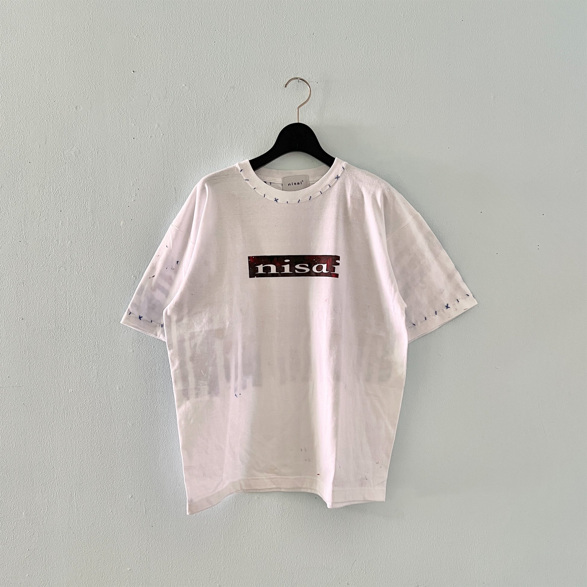 【nisai】手刷りのTシャツ R016