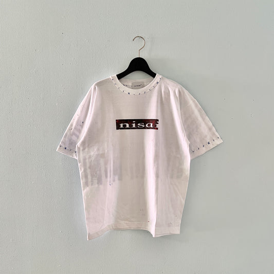 【nisai】手刷りのTシャツ R016