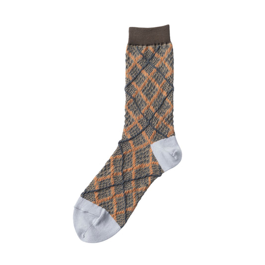 【TRICOTE】ARGYLE BUMPY SOCKS