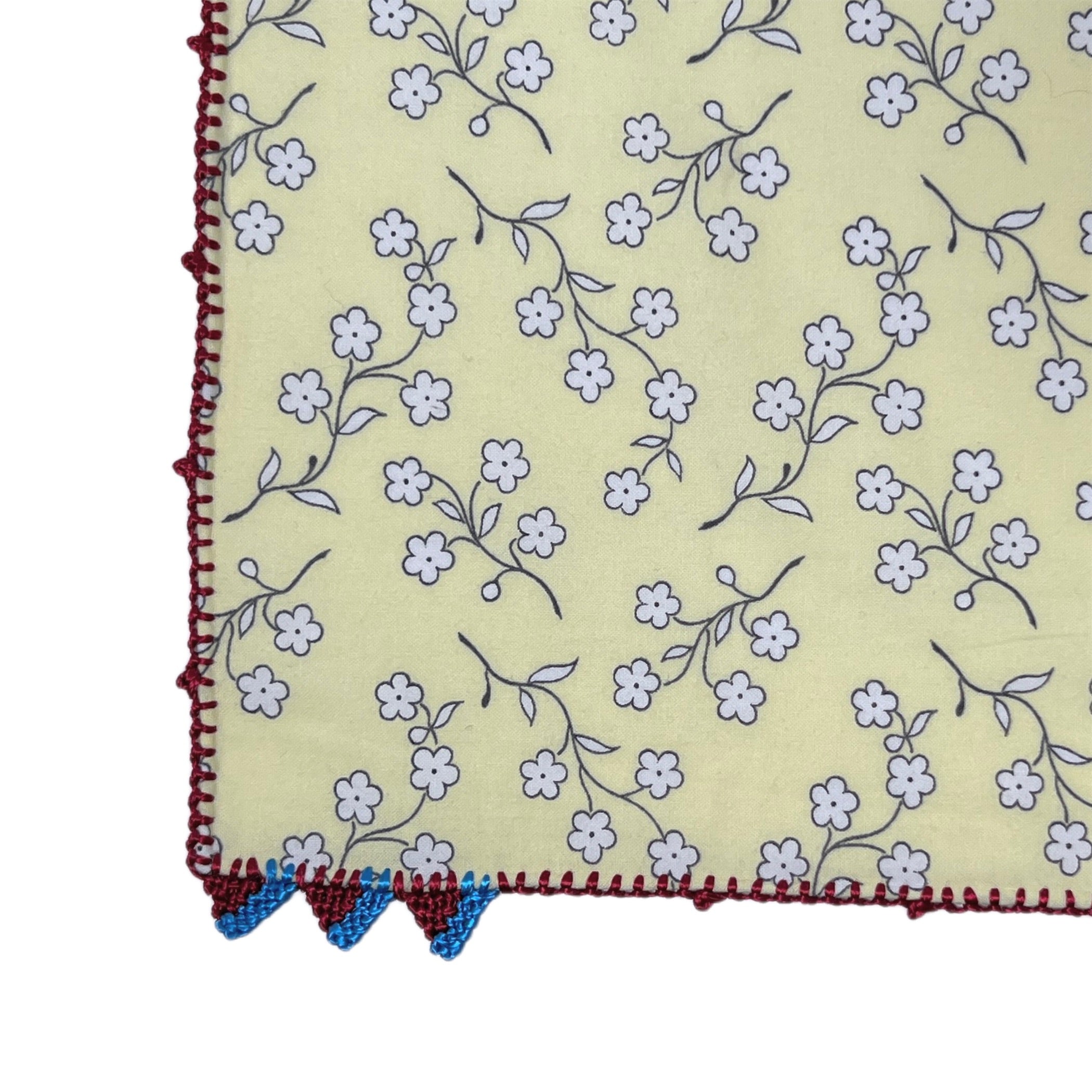 Leo Atlante】刺繍パッチワーククロス vanilla | フィールシーン