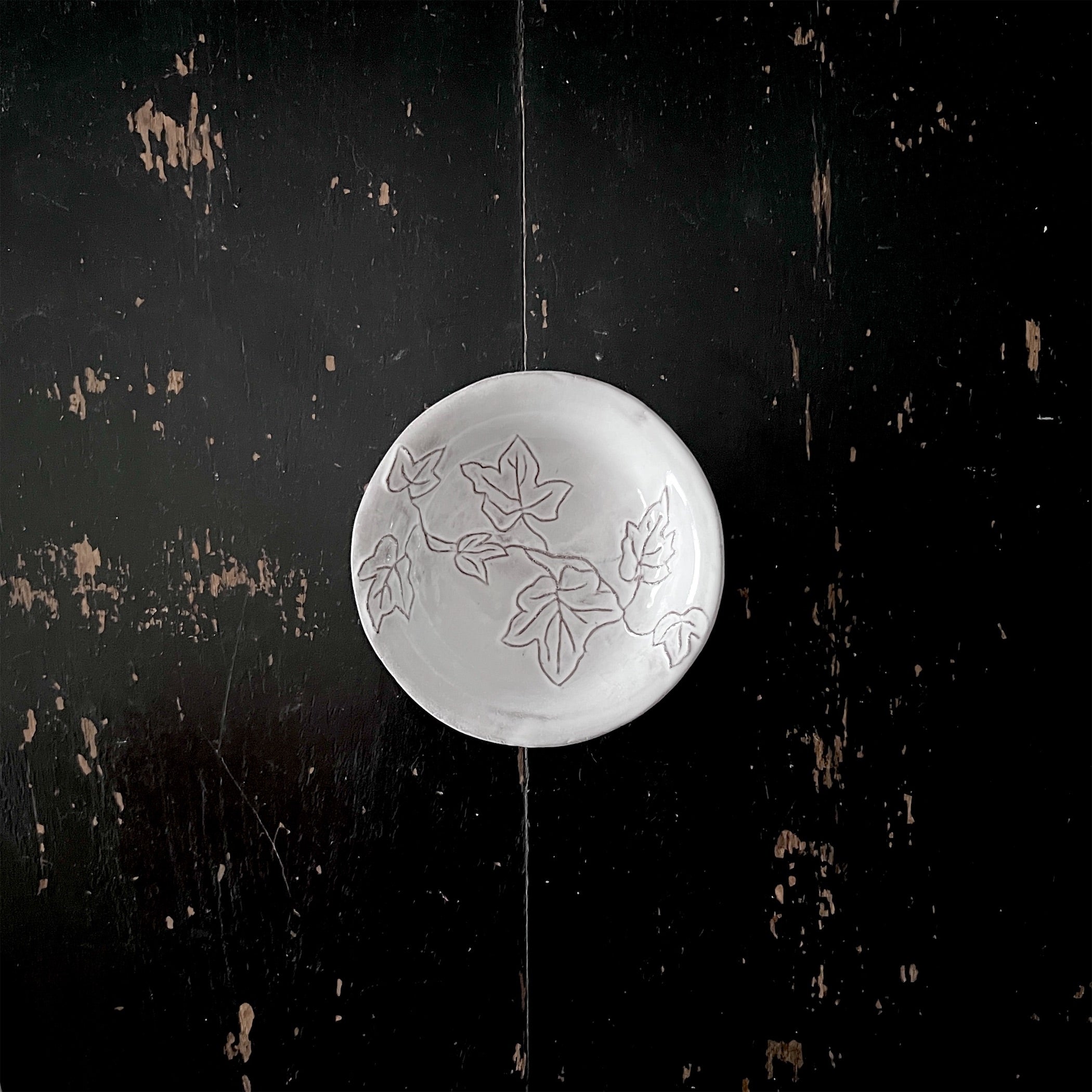 Astier de Villatte】Setsuko Ivy Leaf ソーサー | フィールシーン