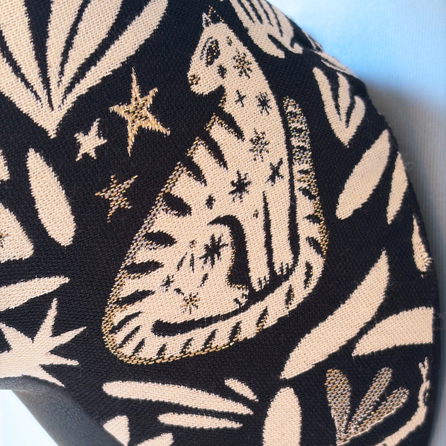 【都築まゆ美】Fabric trophy Animals - reindeer