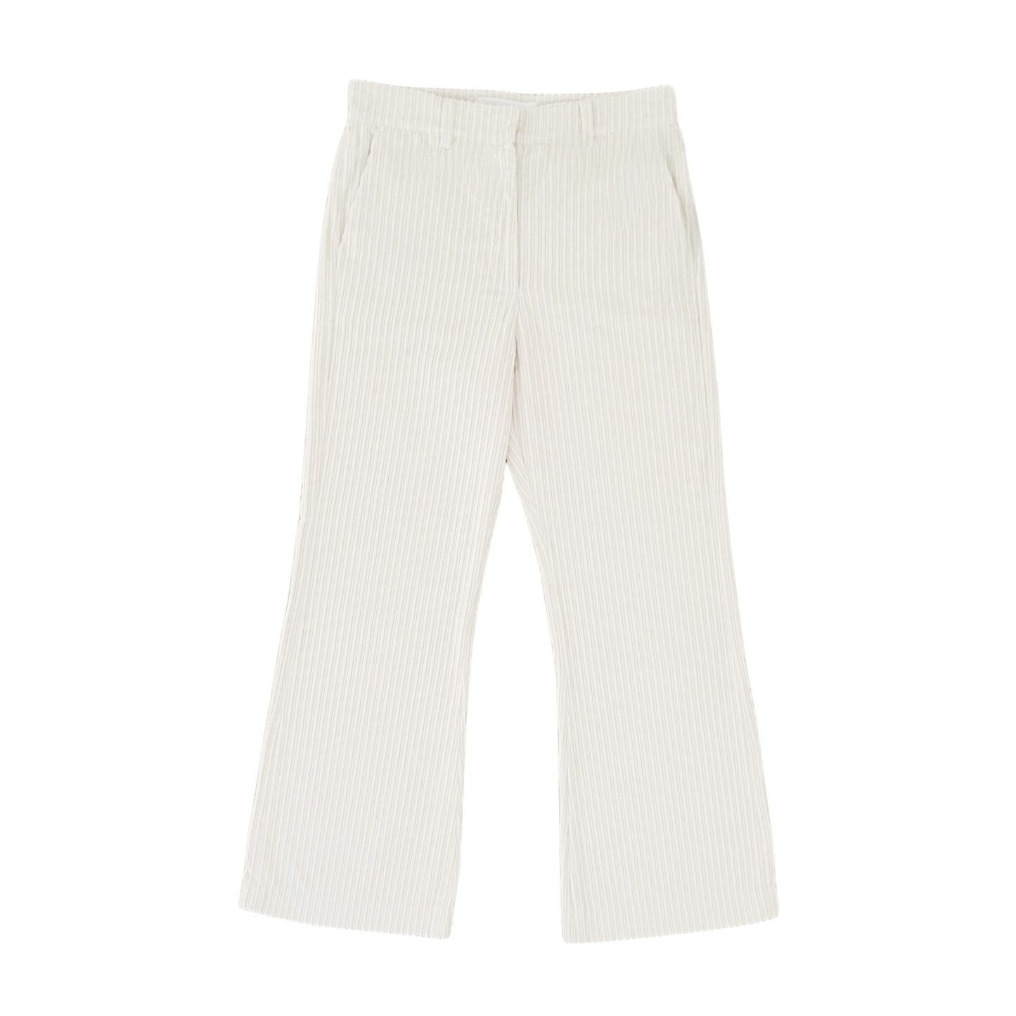 【Mii Collection】Plain Embroidered Velvet Pant #115