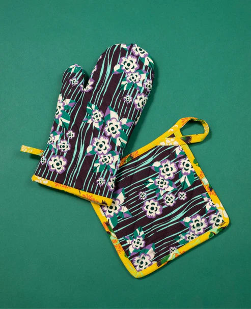 【Les Touristes】oven mitts + pot holders_GLO 001