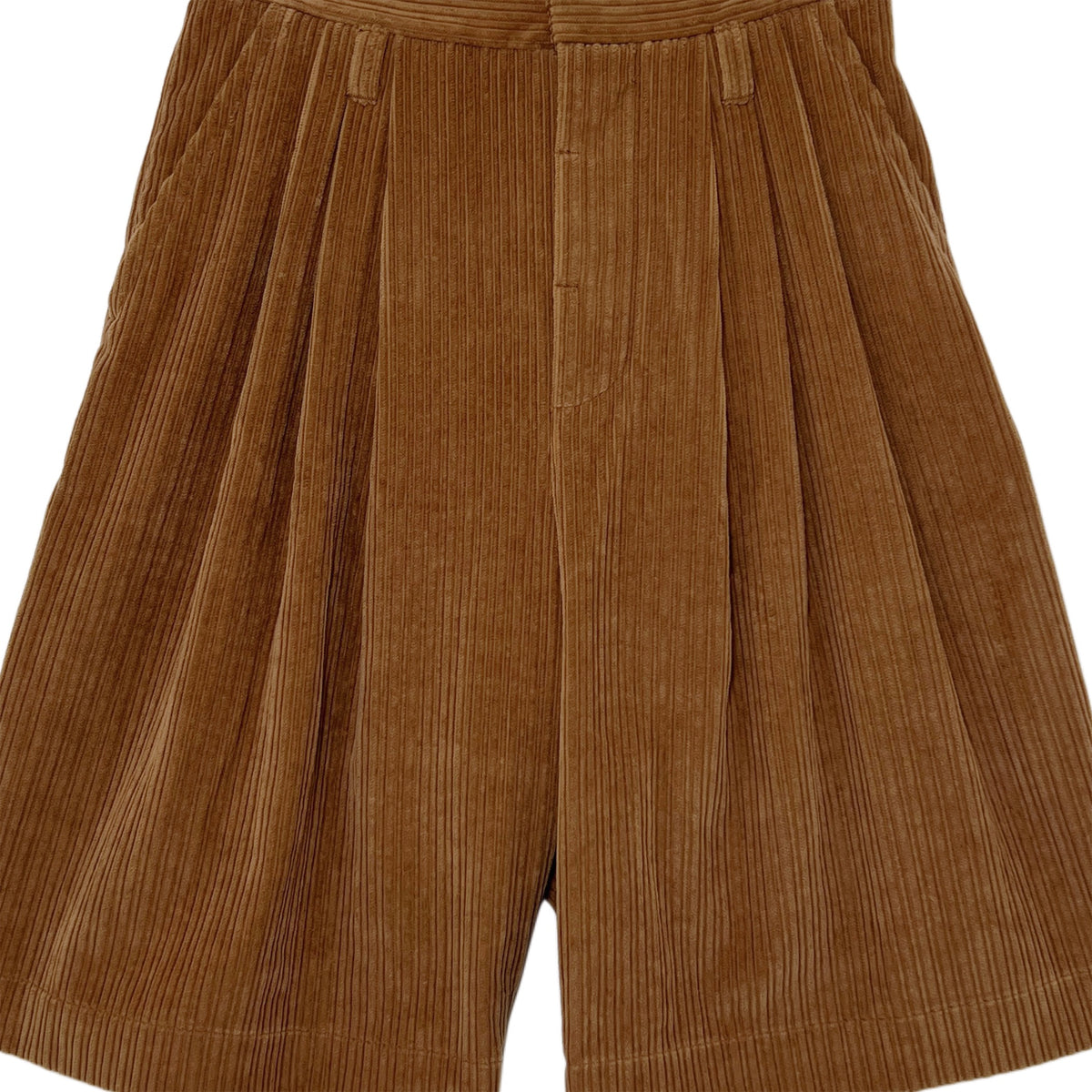 【LA FETICHE】Tailored Mid Length Corduroy Shorts