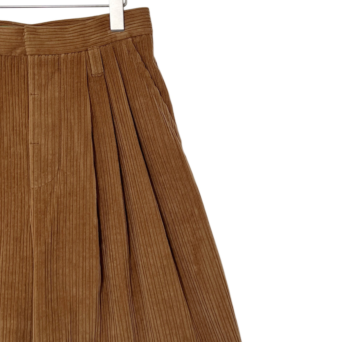 【LA FETICHE】Tailored Mid Length Corduroy Shorts
