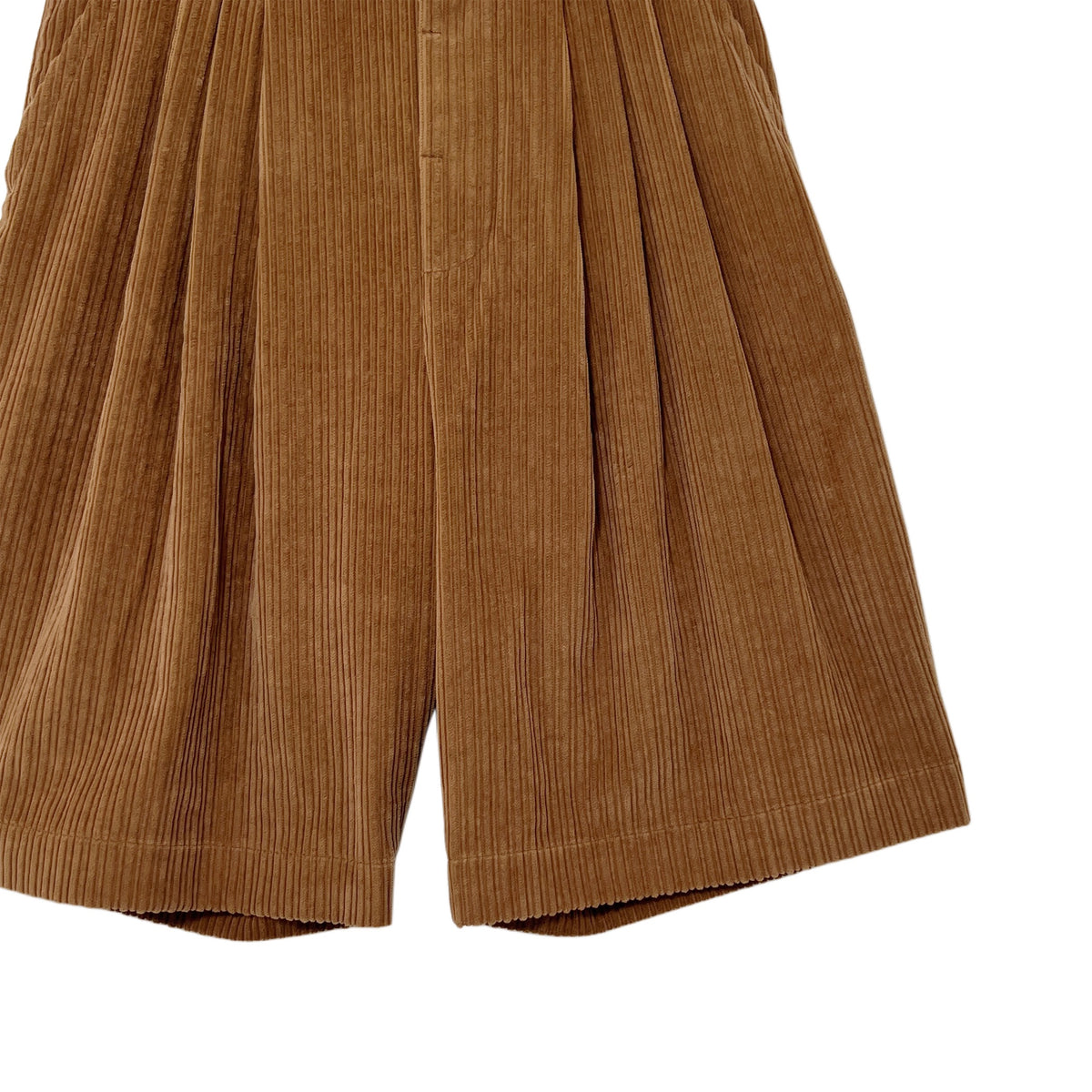 【LA FETICHE】Tailored Mid Length Corduroy Shorts