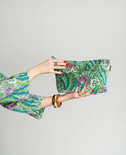 【Les Touristes】WASHBAG_allegria green