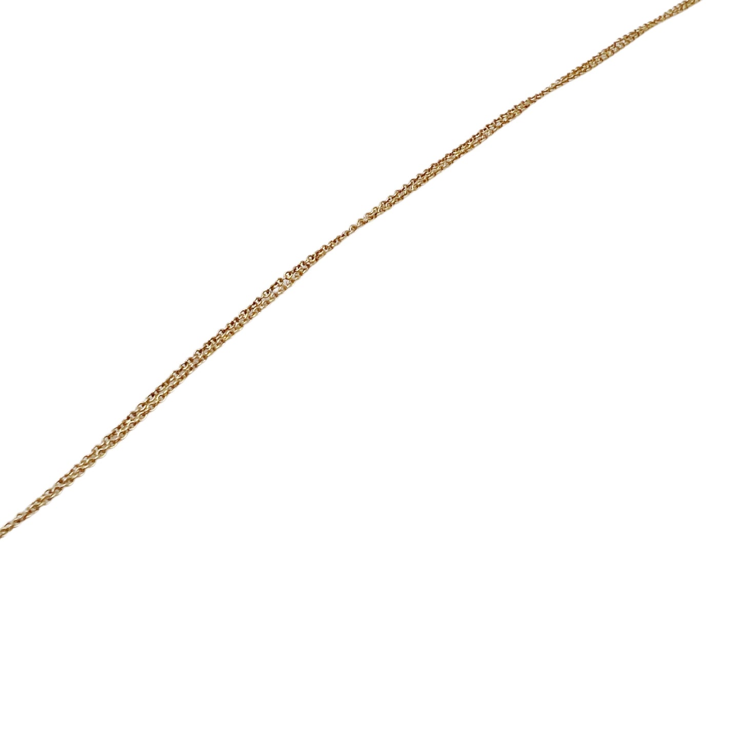 【Helena Rohner】large glass drop pendant with gold plated brass chain