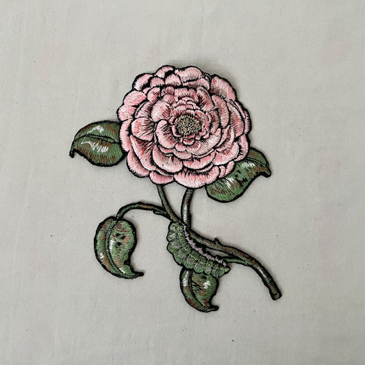 【ma.macaron】ピンクの花といもむし