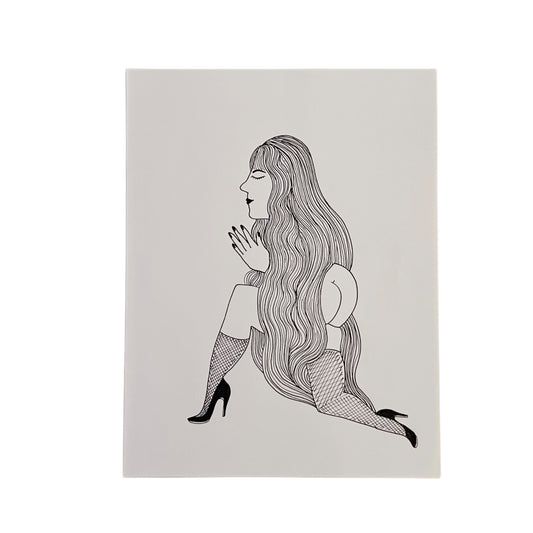 【Cathy Burghi 】合わせる手、のぞく足とお尻