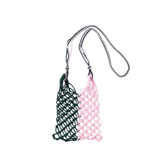 【TRICOTE】BICOLOR MACRAME BAG