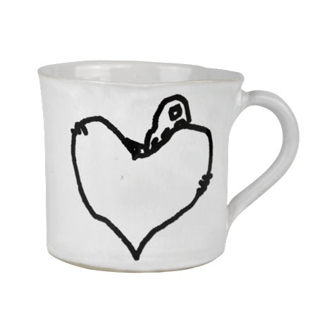 【Kuhn Keramik】カップ BEESTERMOLLER big coffee cup"heart"