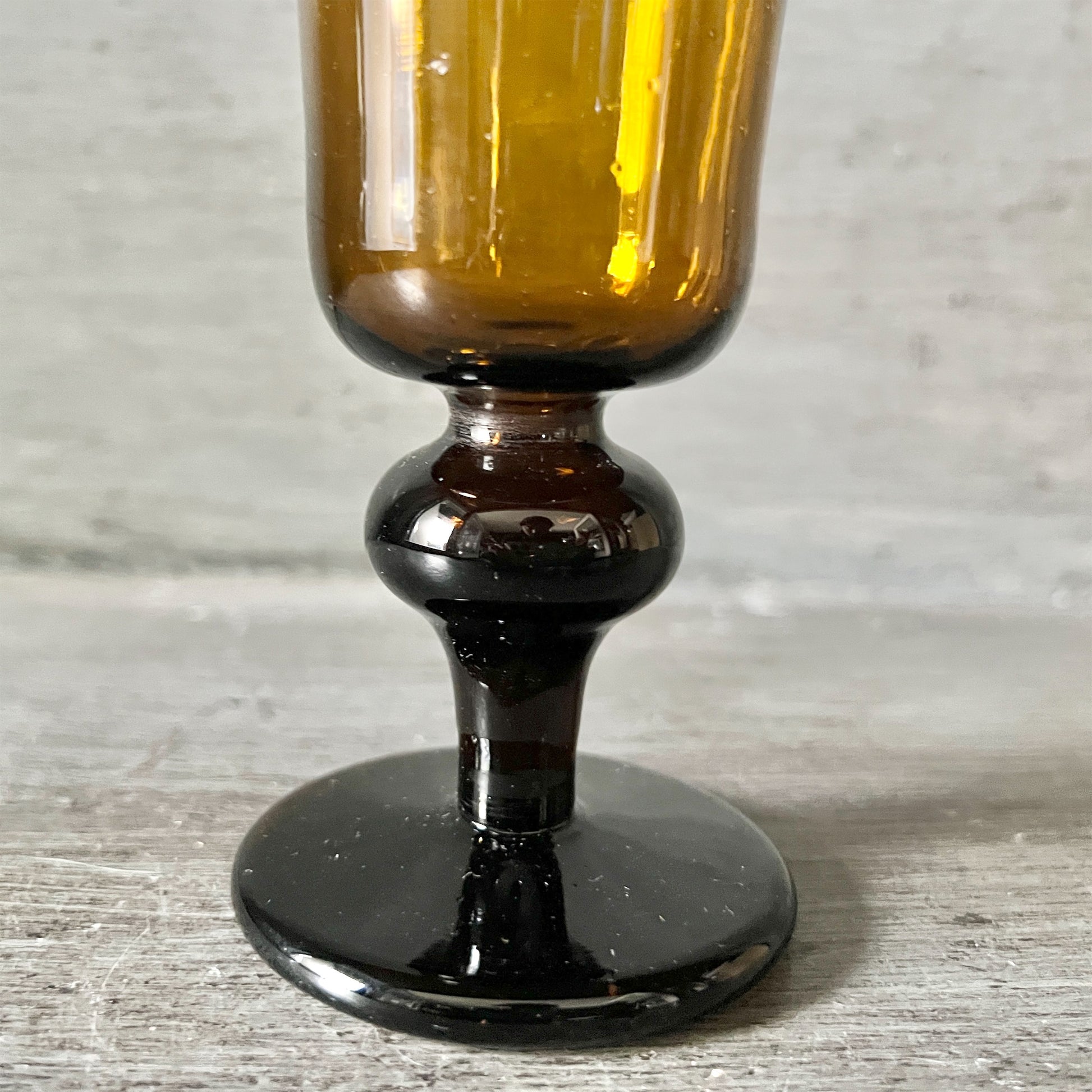 【La Soufflerie】ワイングラス White Wine Glass Dark Brown