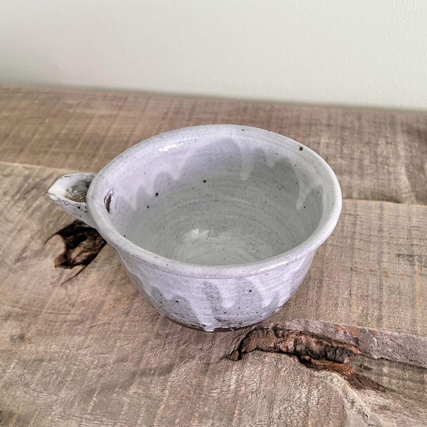【中川自然坊窯】粉引唐津片口注器 80