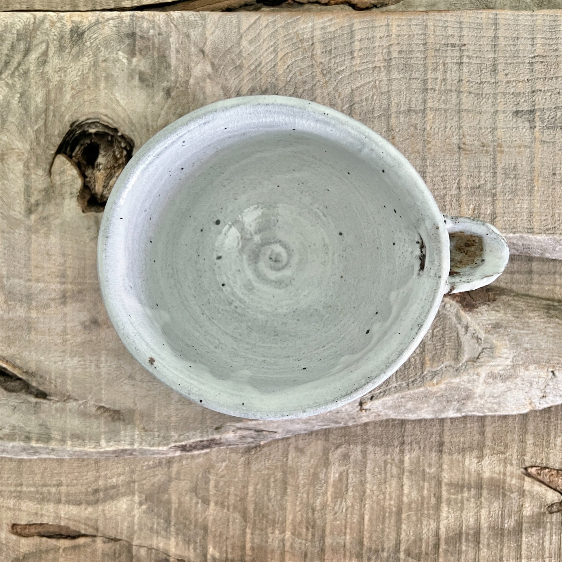 【中川自然坊窯】粉引唐津片口注器 80