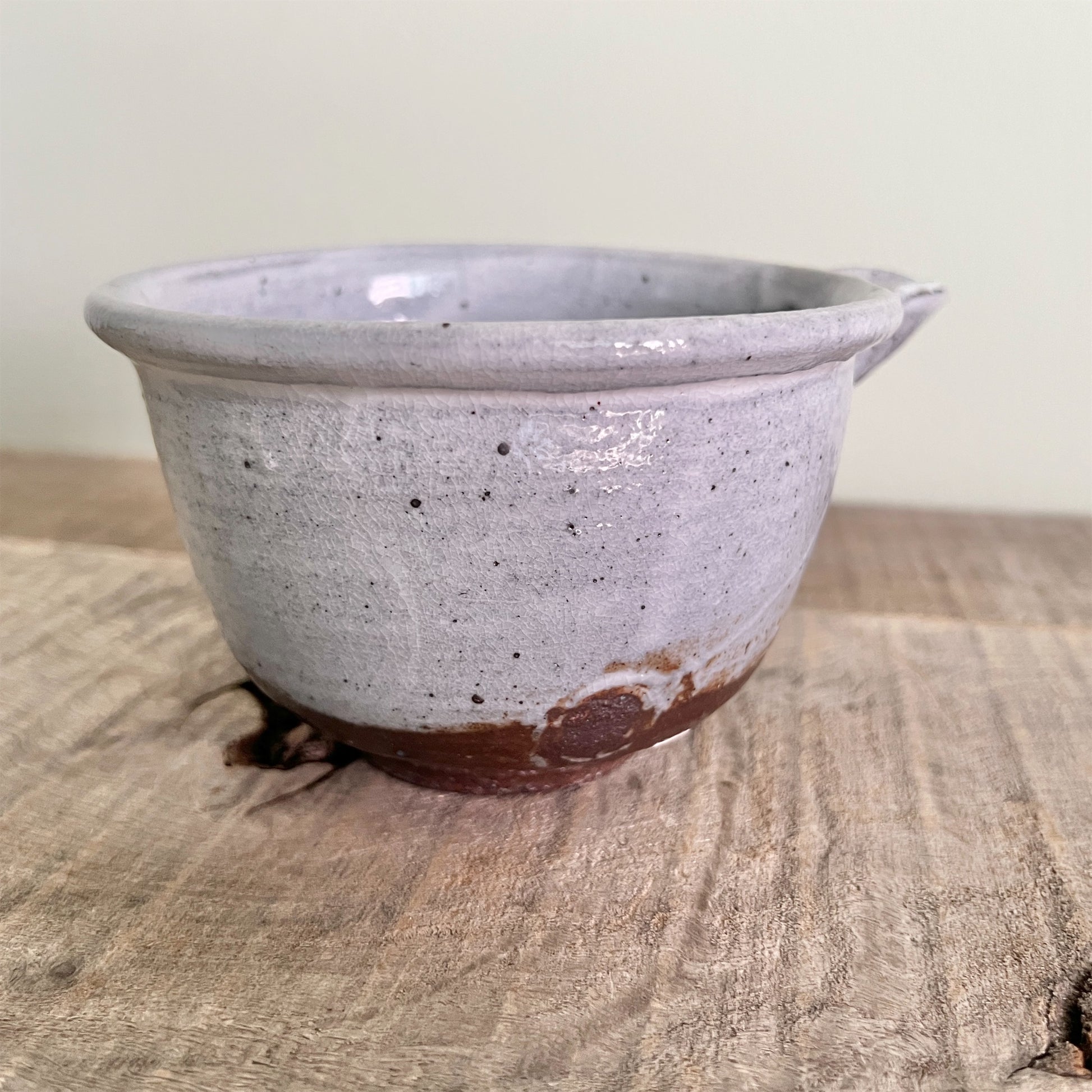 【中川自然坊窯】粉引唐津片口注器 80