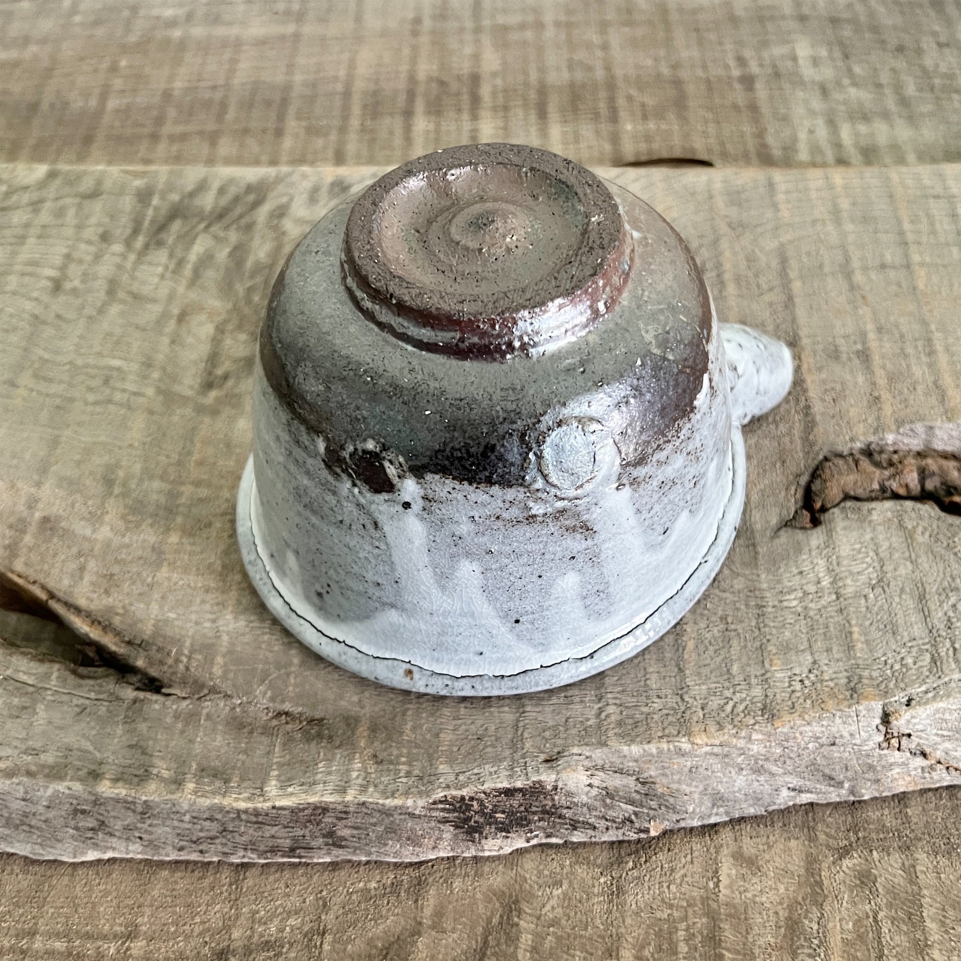 【中川自然坊窯】粉引唐津片口注器 80