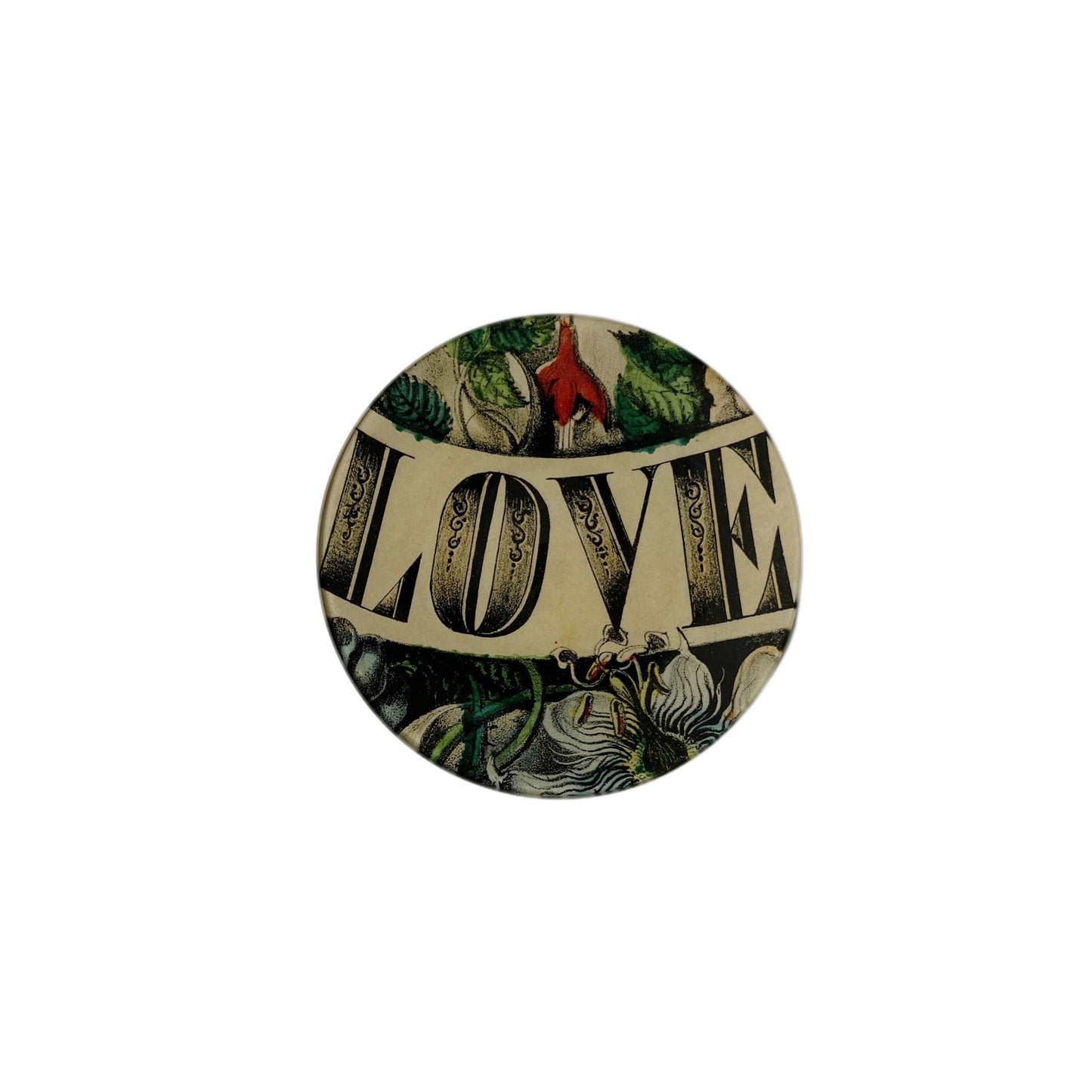 【JOHN DERIAN】デコパージュプレート Love