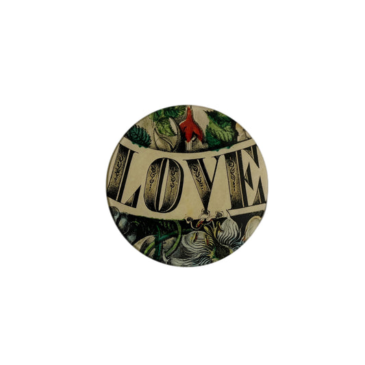 【JOHN DERIAN】デコパージュプレート Love