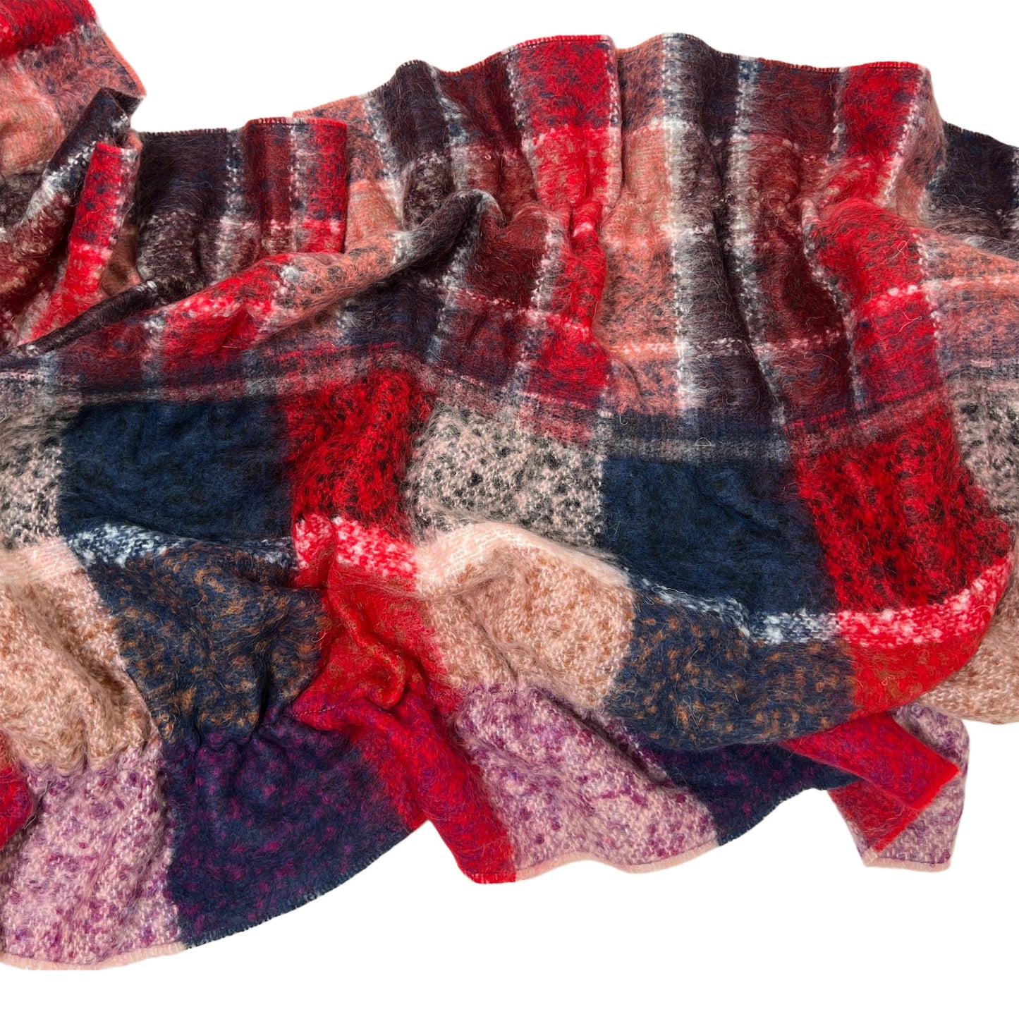 【Sayoko.M】cape shirring M01 red
