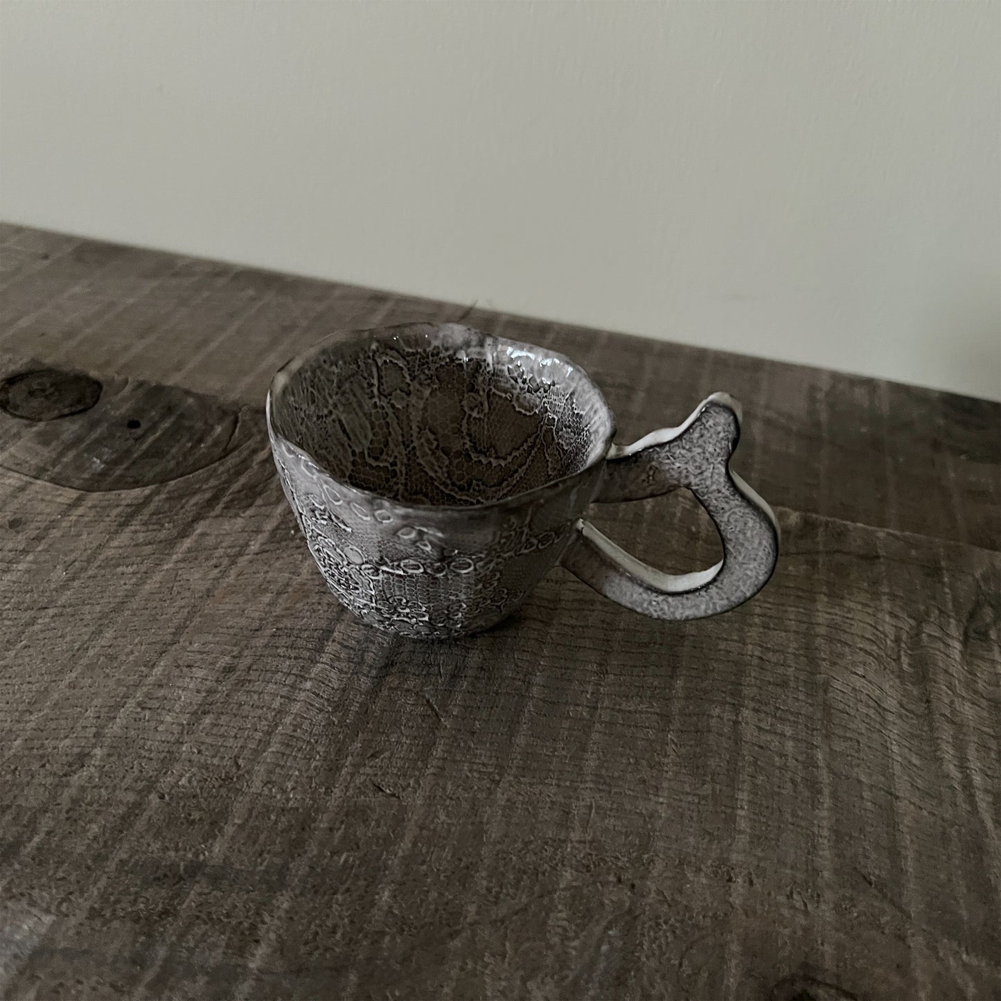 【 Valerie Casado】ティーカップ C-Tasse a The_Noir-3
