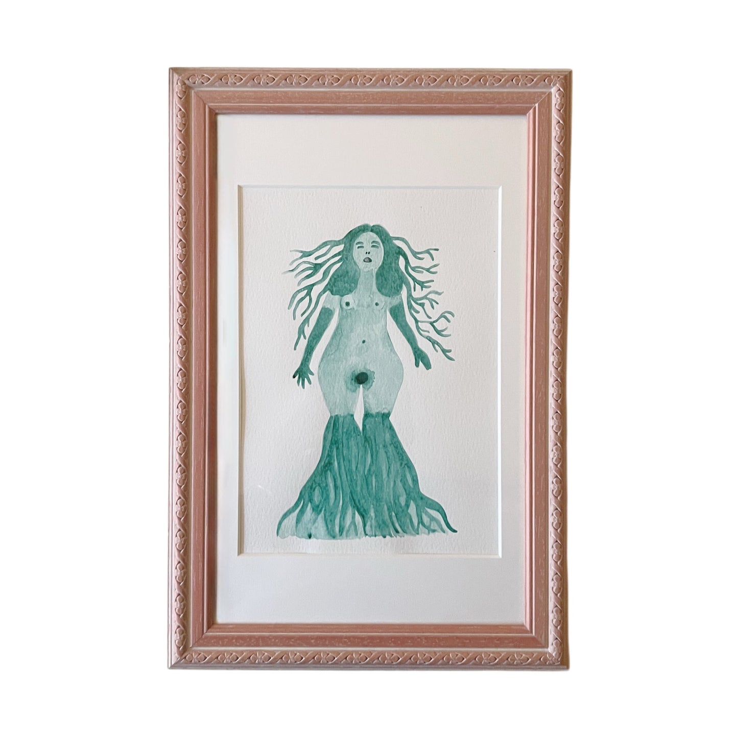 【Cathy Burghi 】緑の草人魚