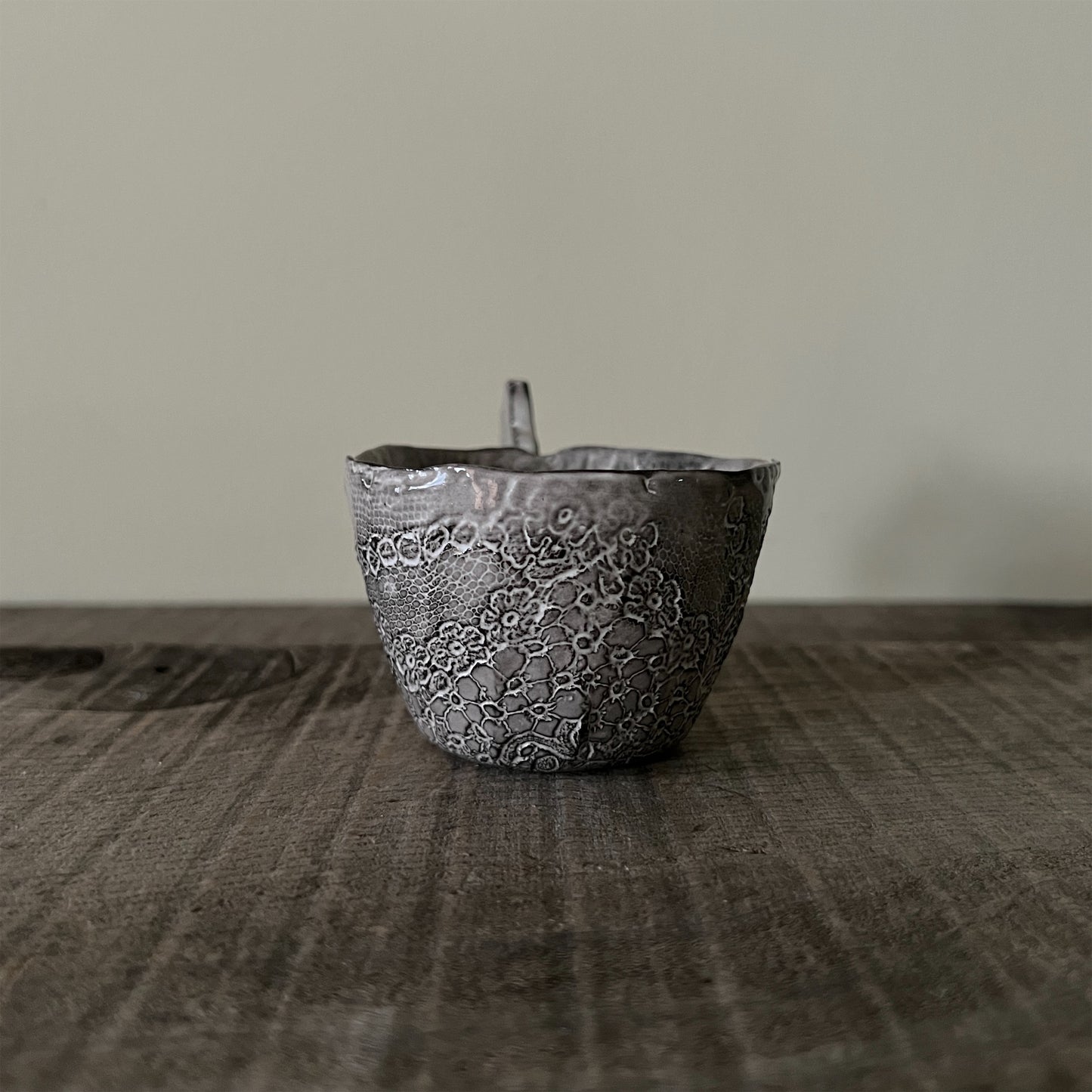 【 Valerie Casado】ティーカップ C-Tasse a The_Noir-3
