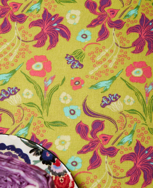 【Les Touristes】TABLE CLOTH S_iris gold