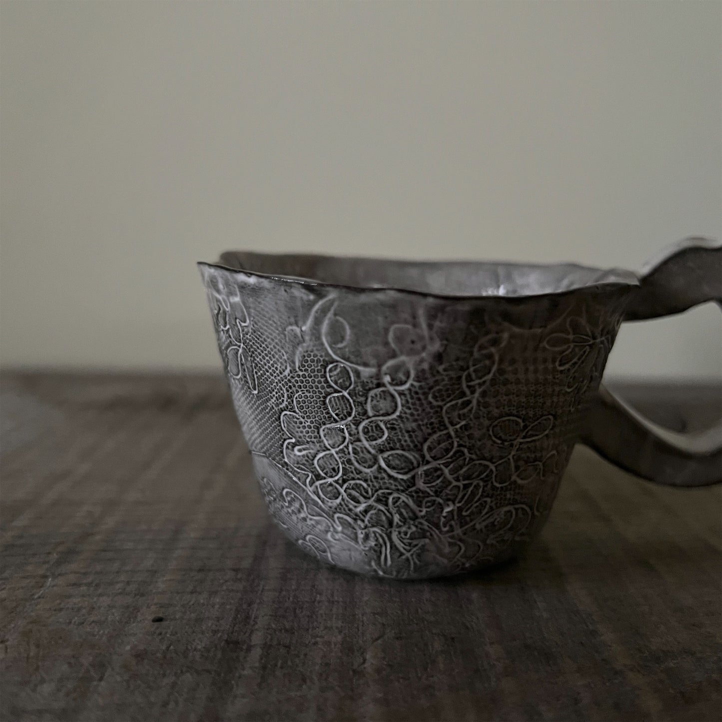 【 Valerie Casado】ティーカップ C-Tasse a The_Noir-1