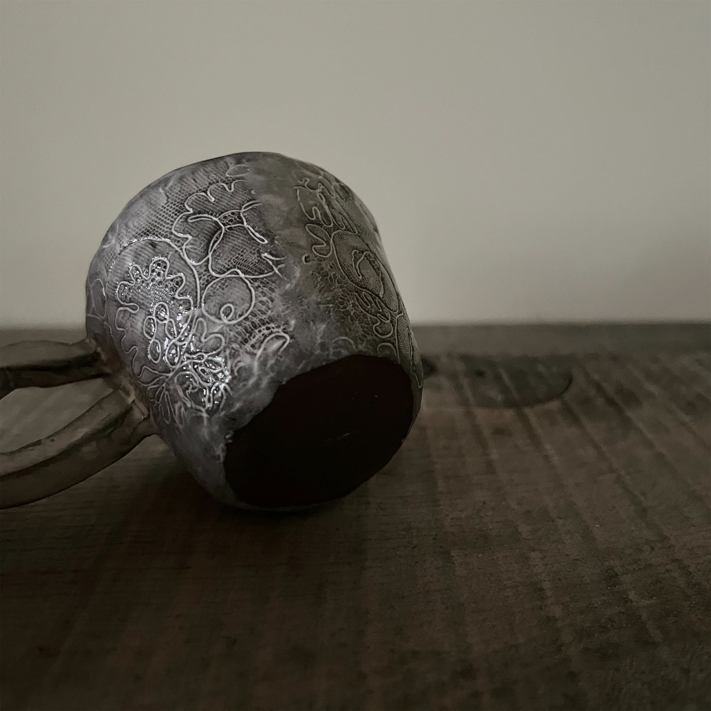 【 Valerie Casado】ティーカップ C-Tasse a The_Noir-1