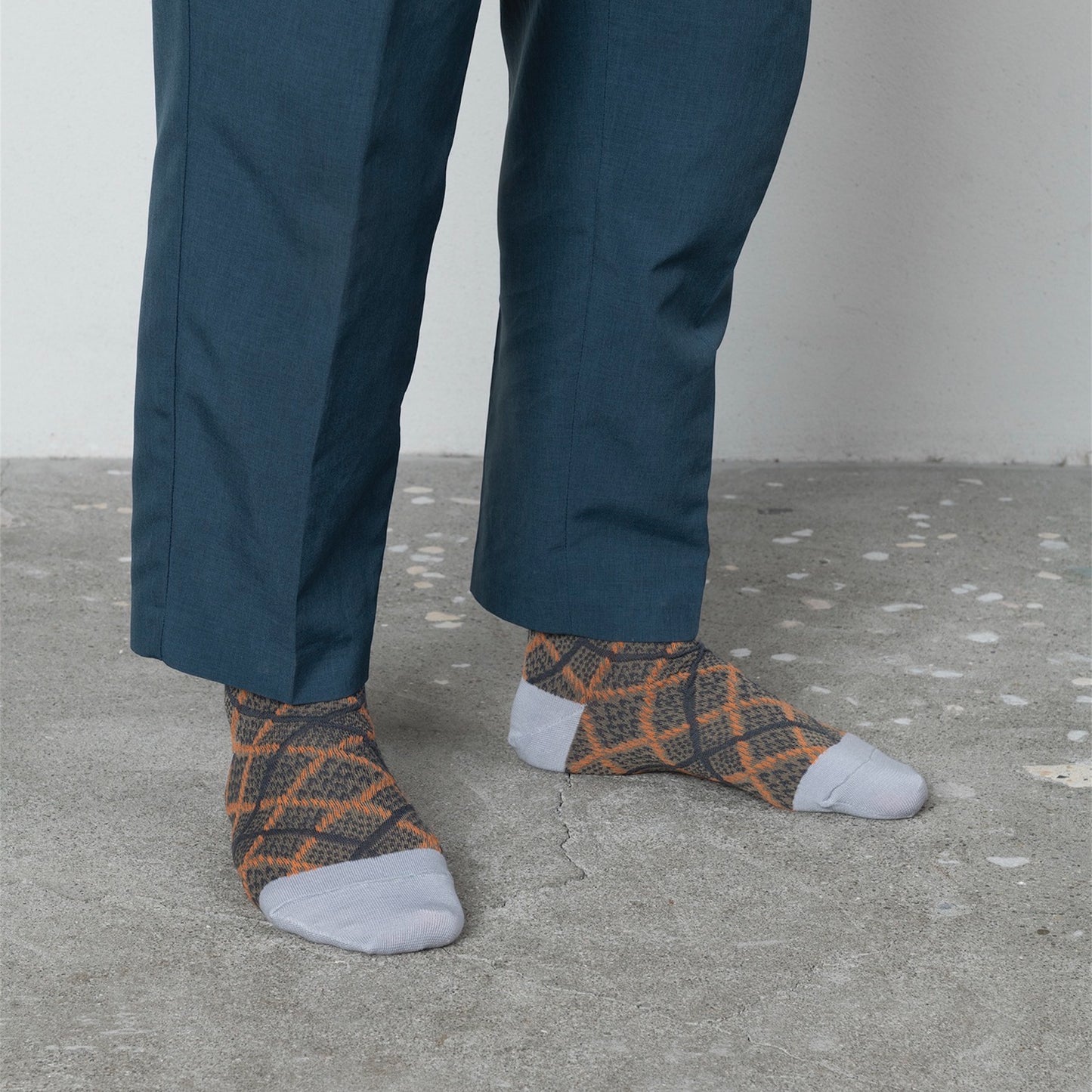 【TRICOTE】ARGYLE BUMPY SOCKS