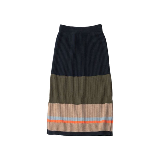 【TRICOTE】PLAIN RIB MULTI SKIRT