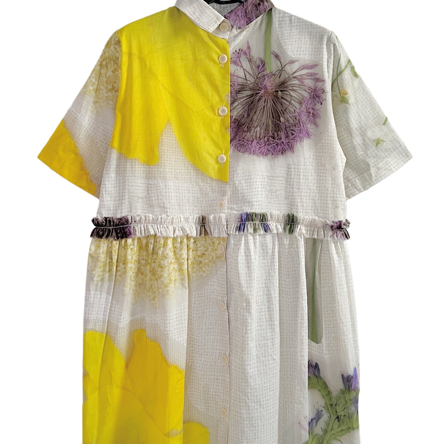 【Colomba Leddi】DRESS_MUSLIN_wildflower collage