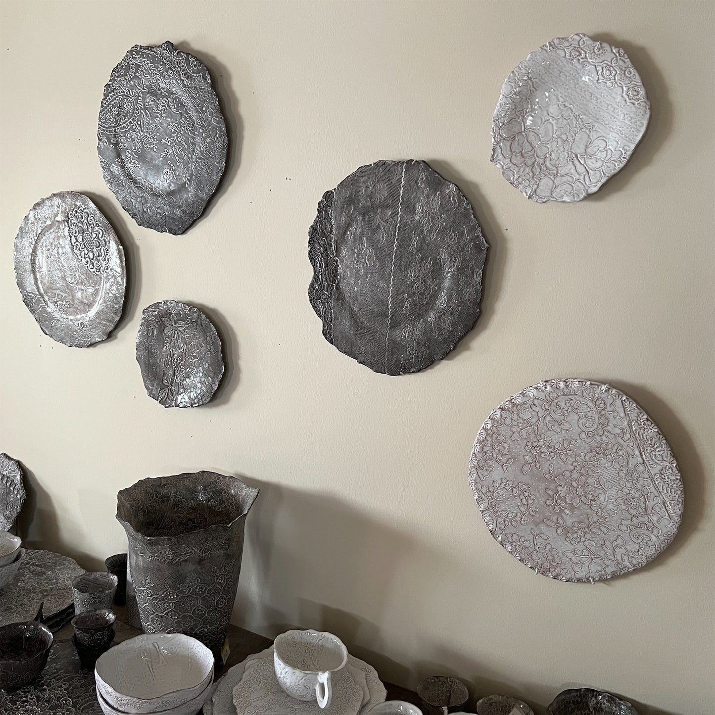 【Valerie Casado】大皿 黒 m-31