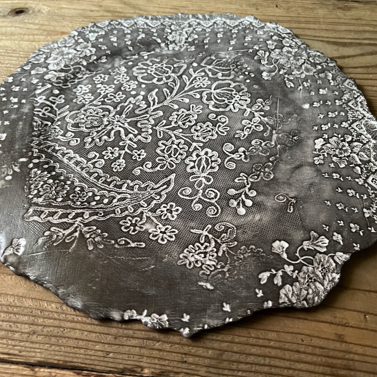 【Valerie Casado】大皿 黒 m-31