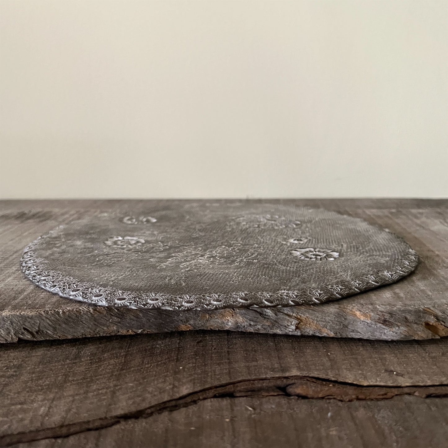 【 Valerie Casado】トレー Tray_flat plate_Noir-3