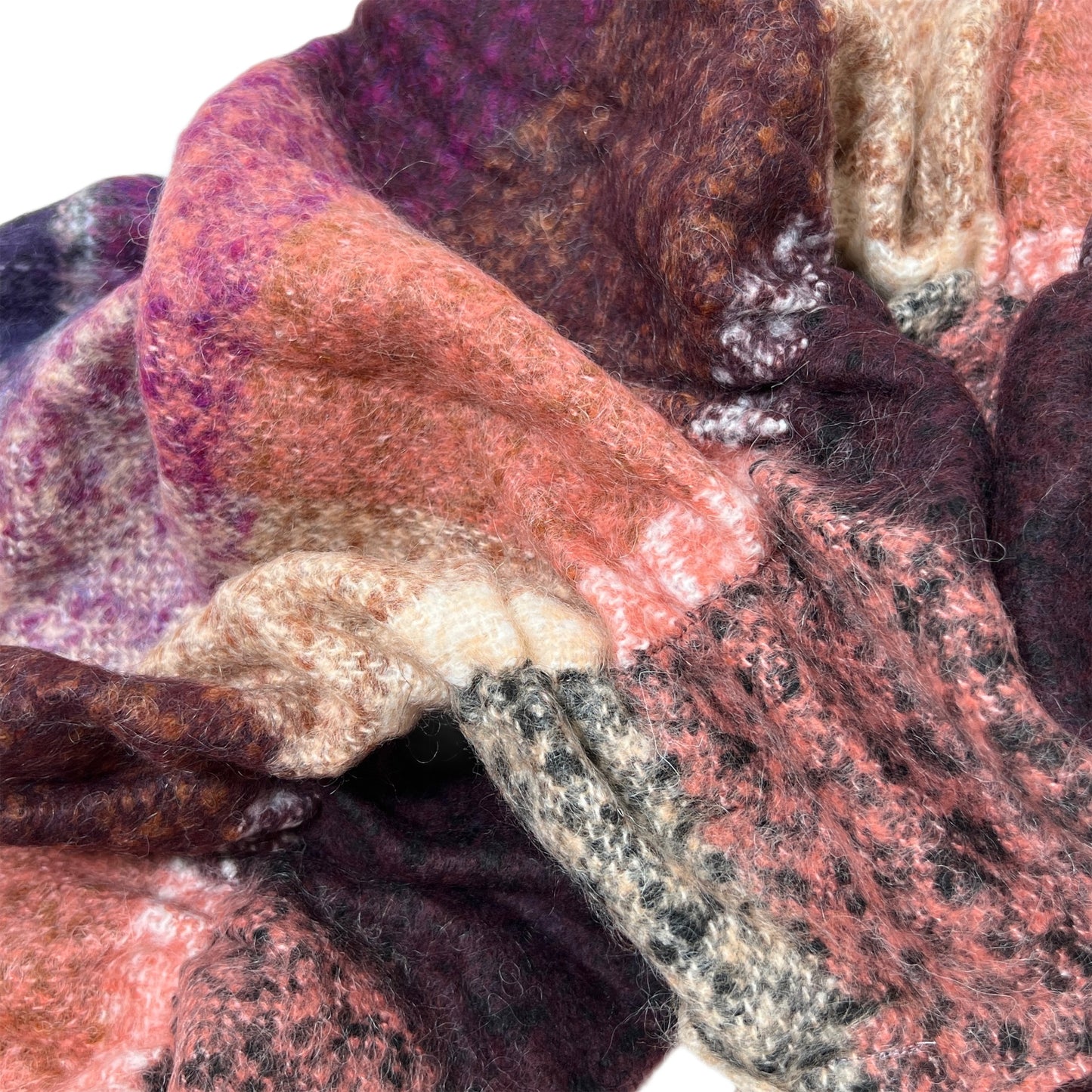 【Sayoko.M】cape shirring M01 bordeaux