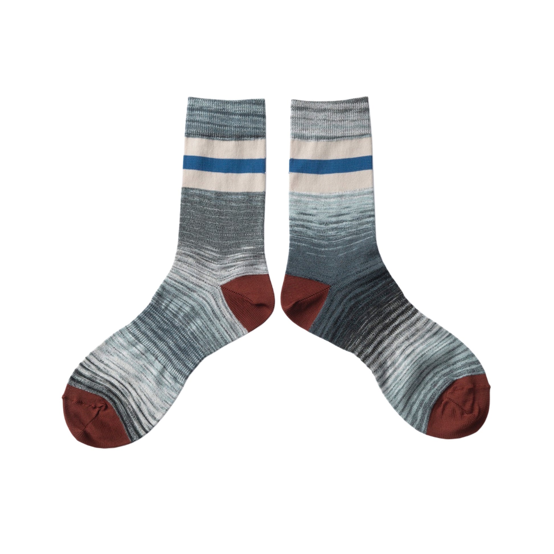 【TRICOTE】KASURI THREAD LINE SOCKS