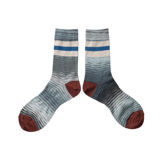 【TRICOTE】KASURI THREAD LINE SOCKS