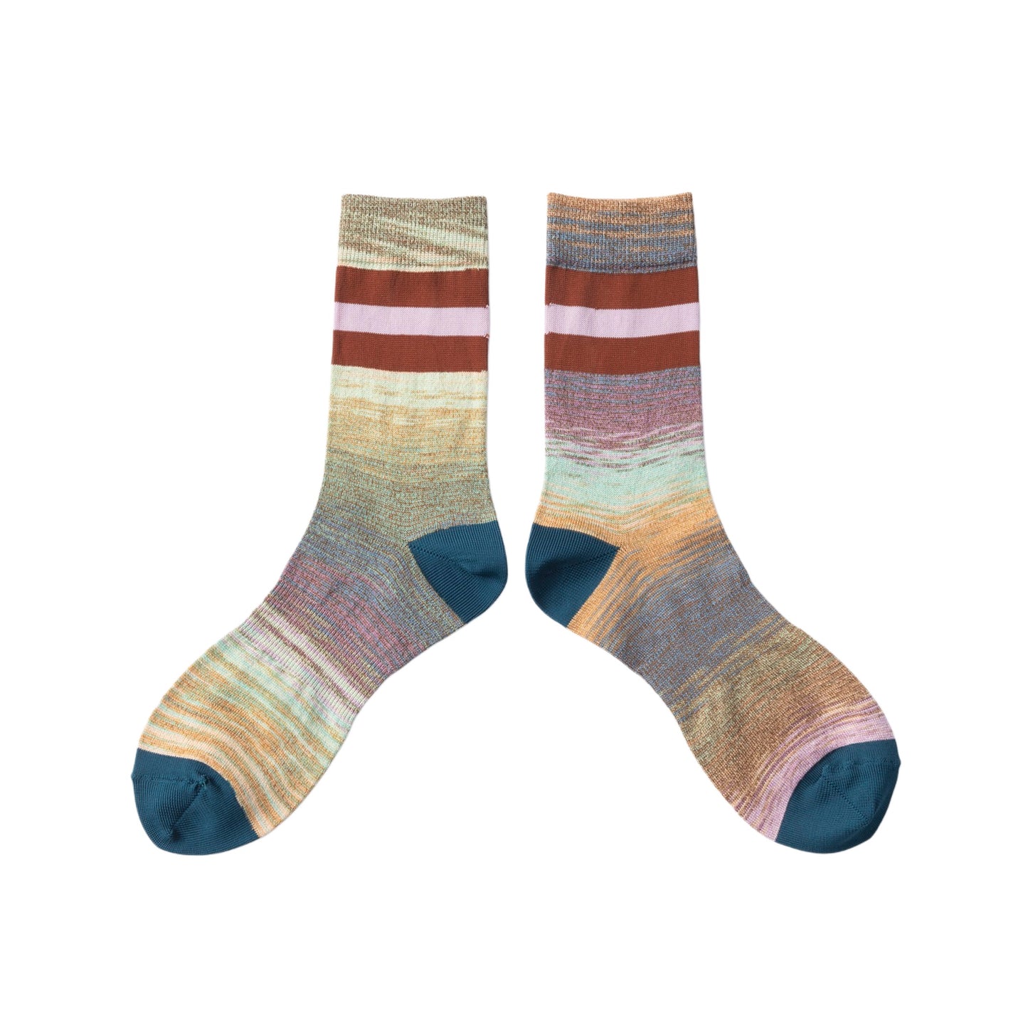 【TRICOTE】KASURI THREAD LINE SOCKS