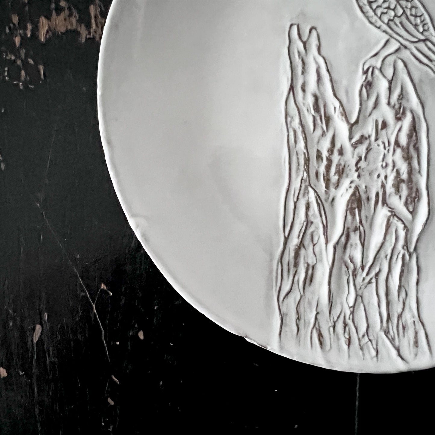 【Astier de Villatte】Setsuko Bird on Tree ソーサー