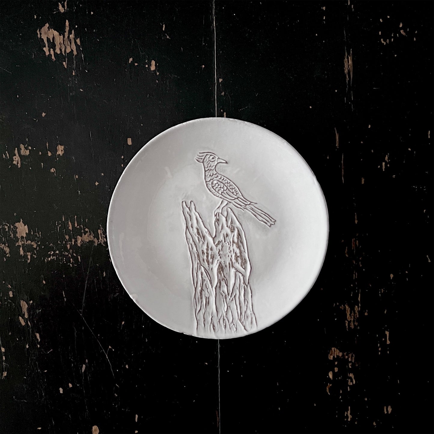 【Astier de Villatte】Setsuko Bird on Tree ソーサー